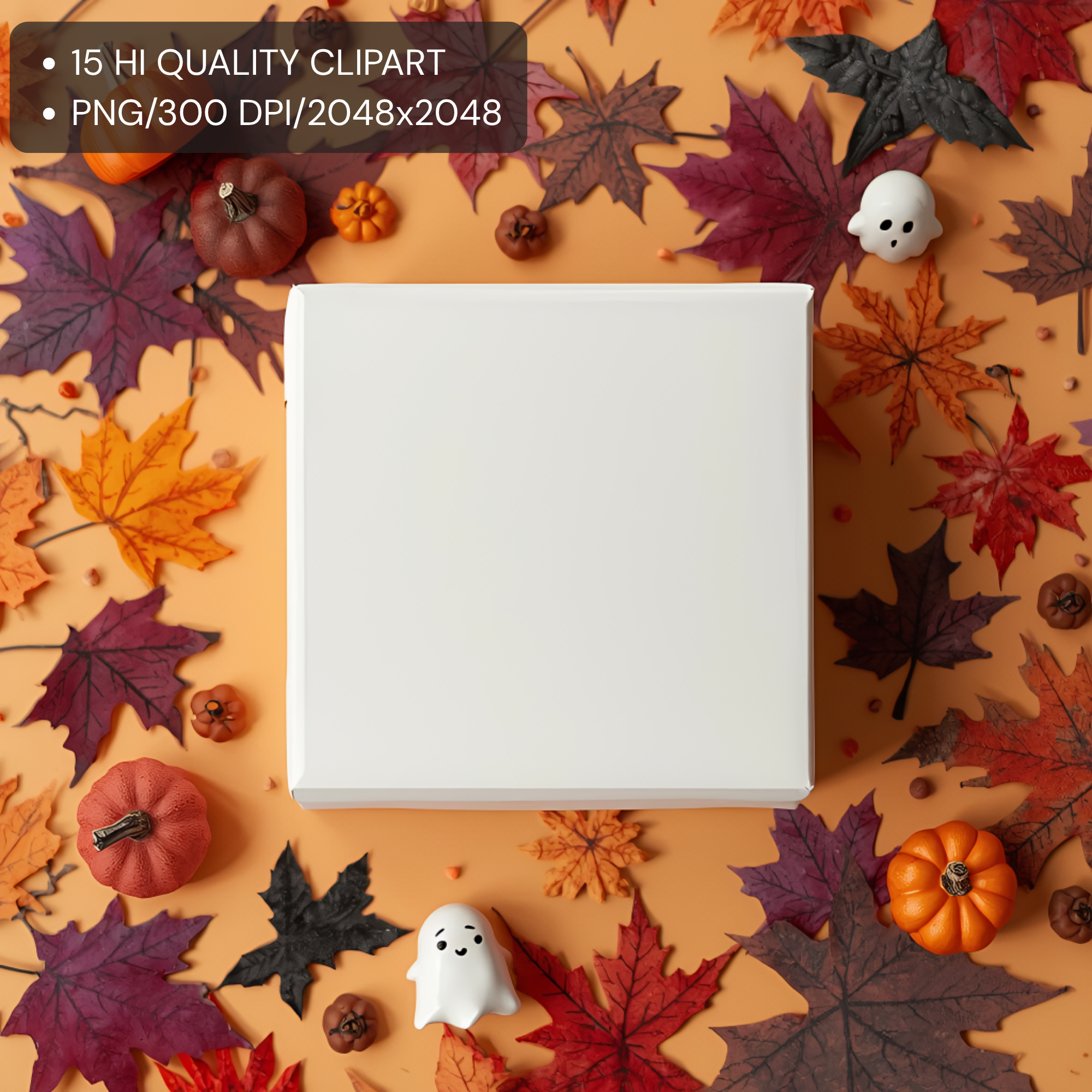 Halloween Box Mockup Bundle | Spooky Packaging PNGs | Digital Product Display | Seasonal Promotion