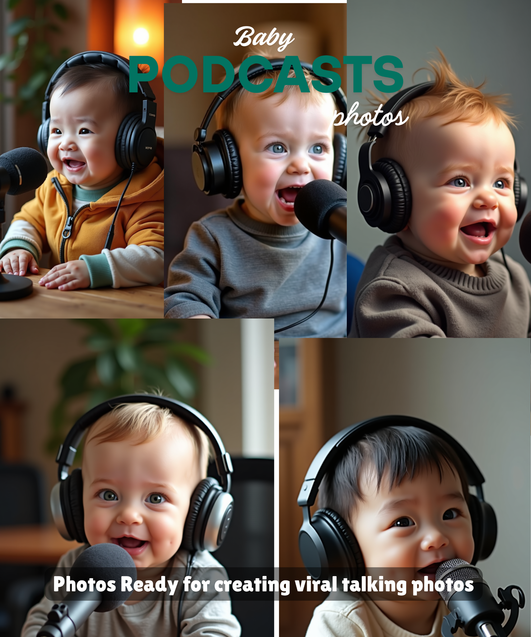 Baby Podcasts Photo Pack,Ultimate Baby Podcasting