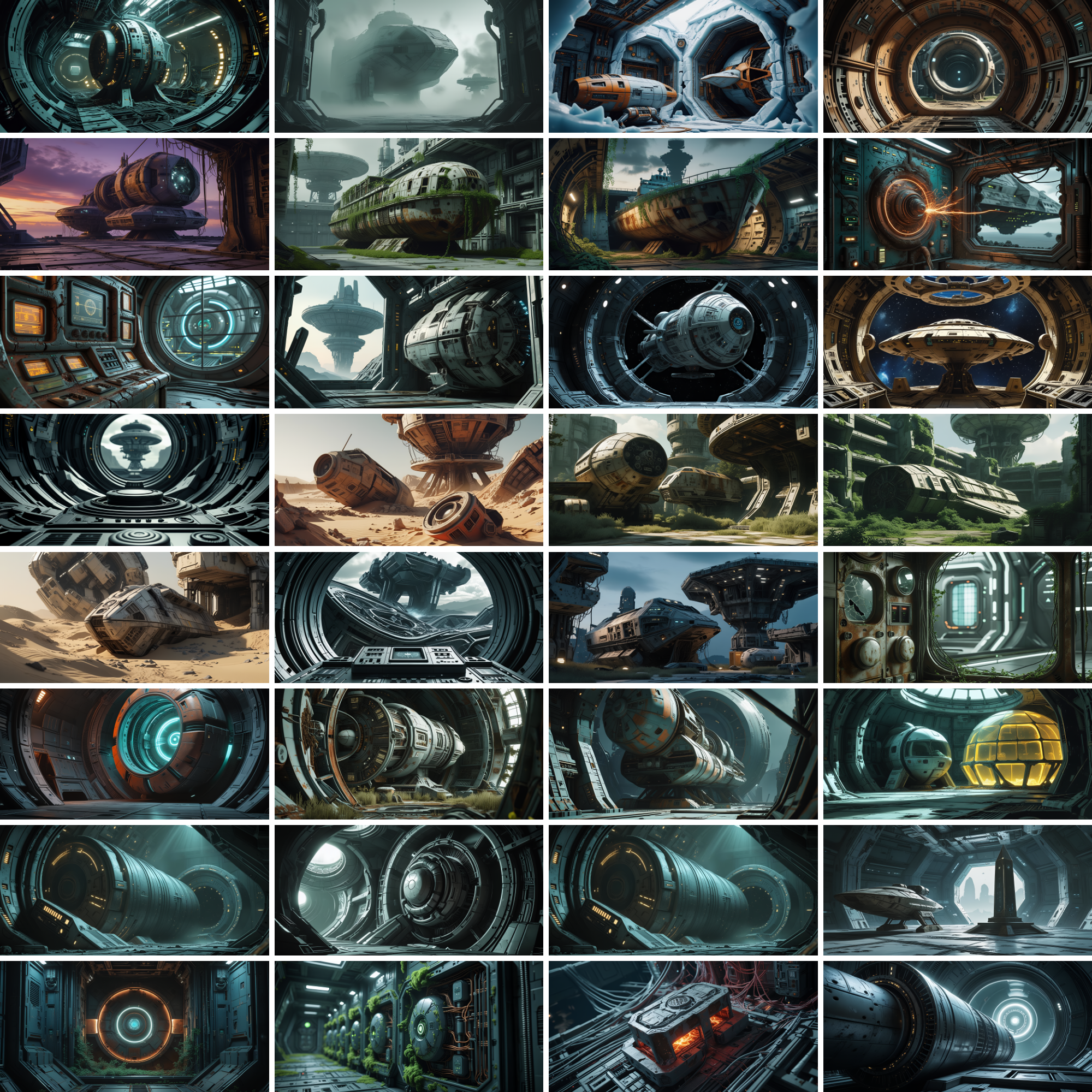 Cyber Places Cyberpunk & Sci-Fi Environment Digital Art | AI Wallpapers, futuristic images