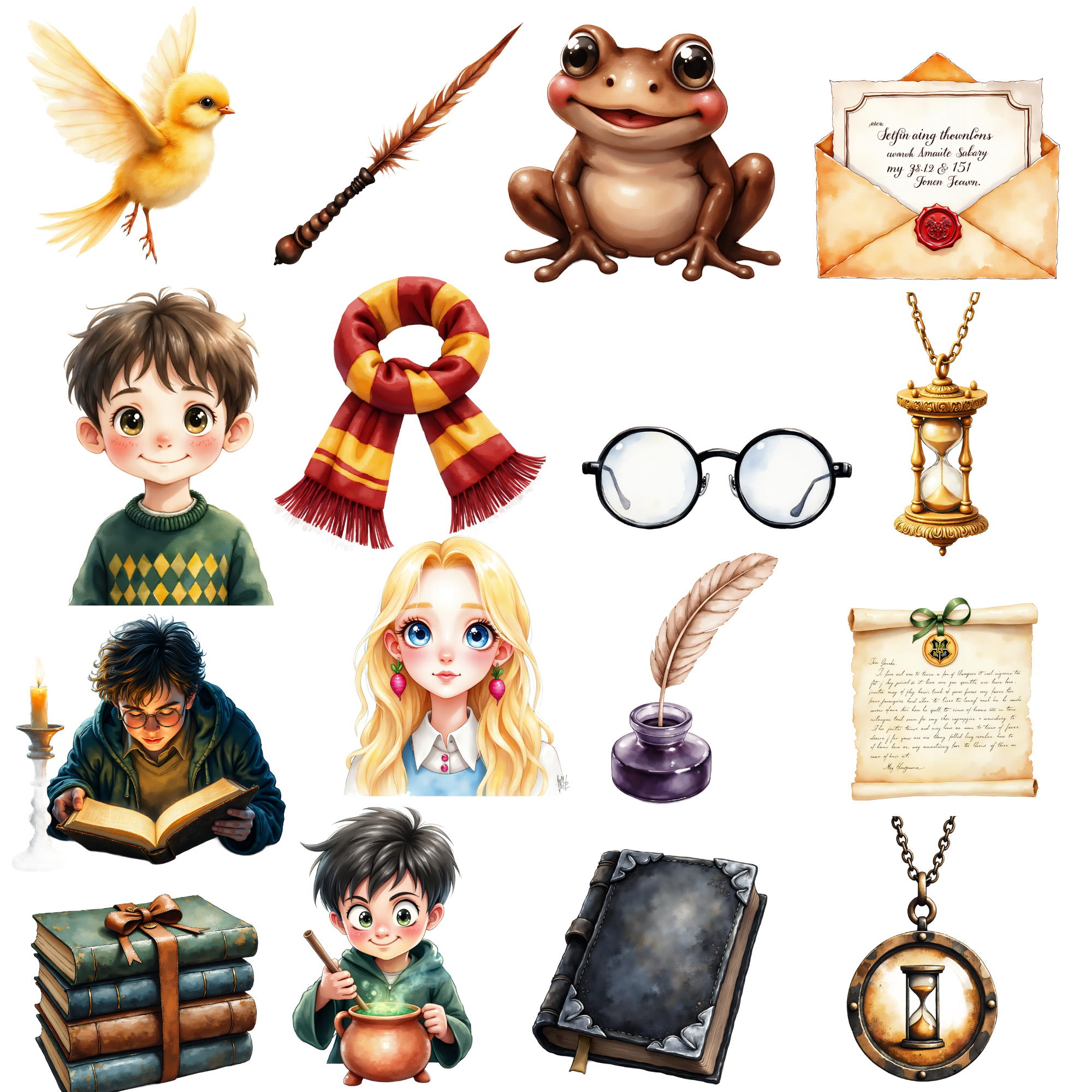 Harry Potter Clipart 2 Bundle, Harry potter clipart