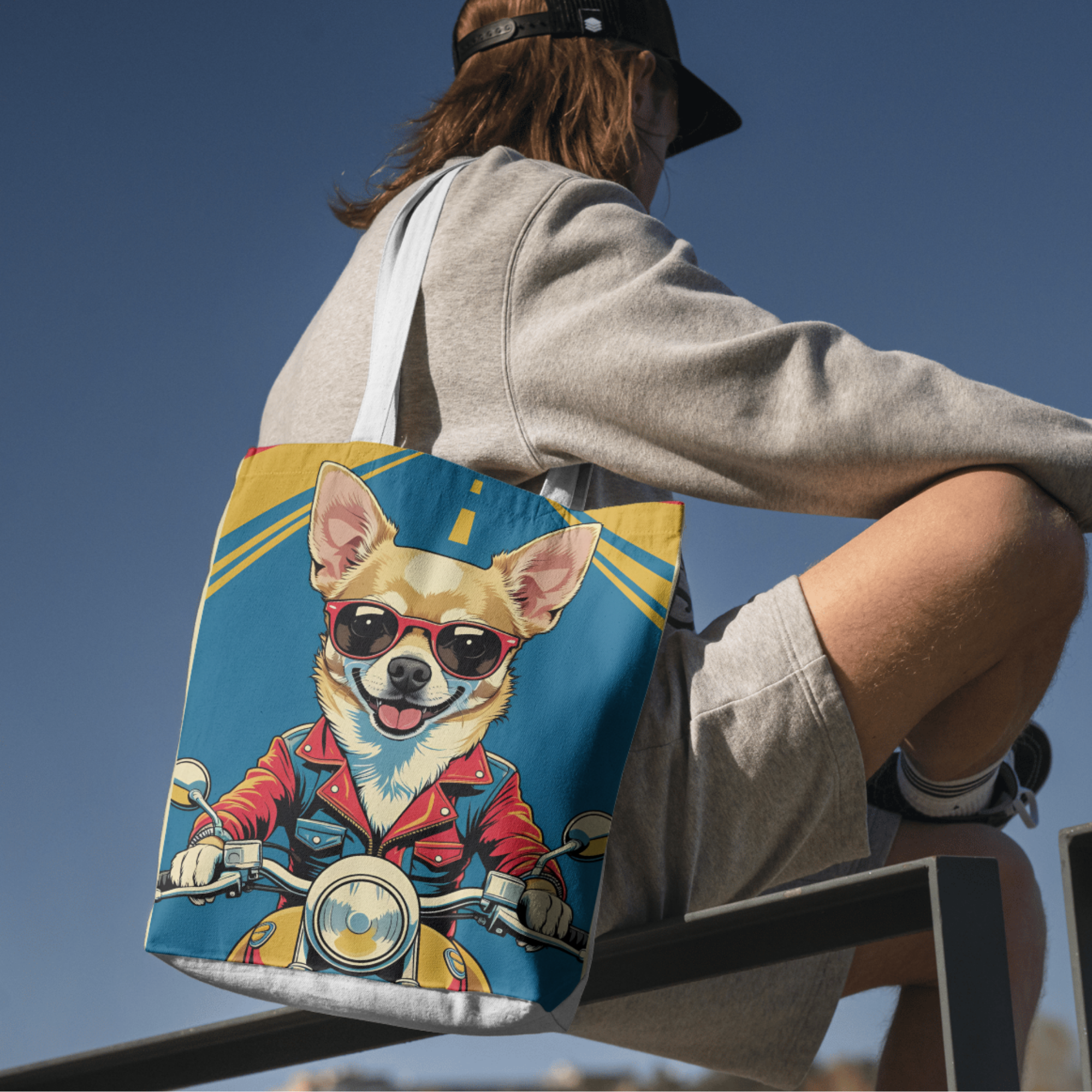 Riding Paws:Dog Biker PNGs,T-Shirts, Sublimation & Crafts, cute dogs images, chi Wawa images