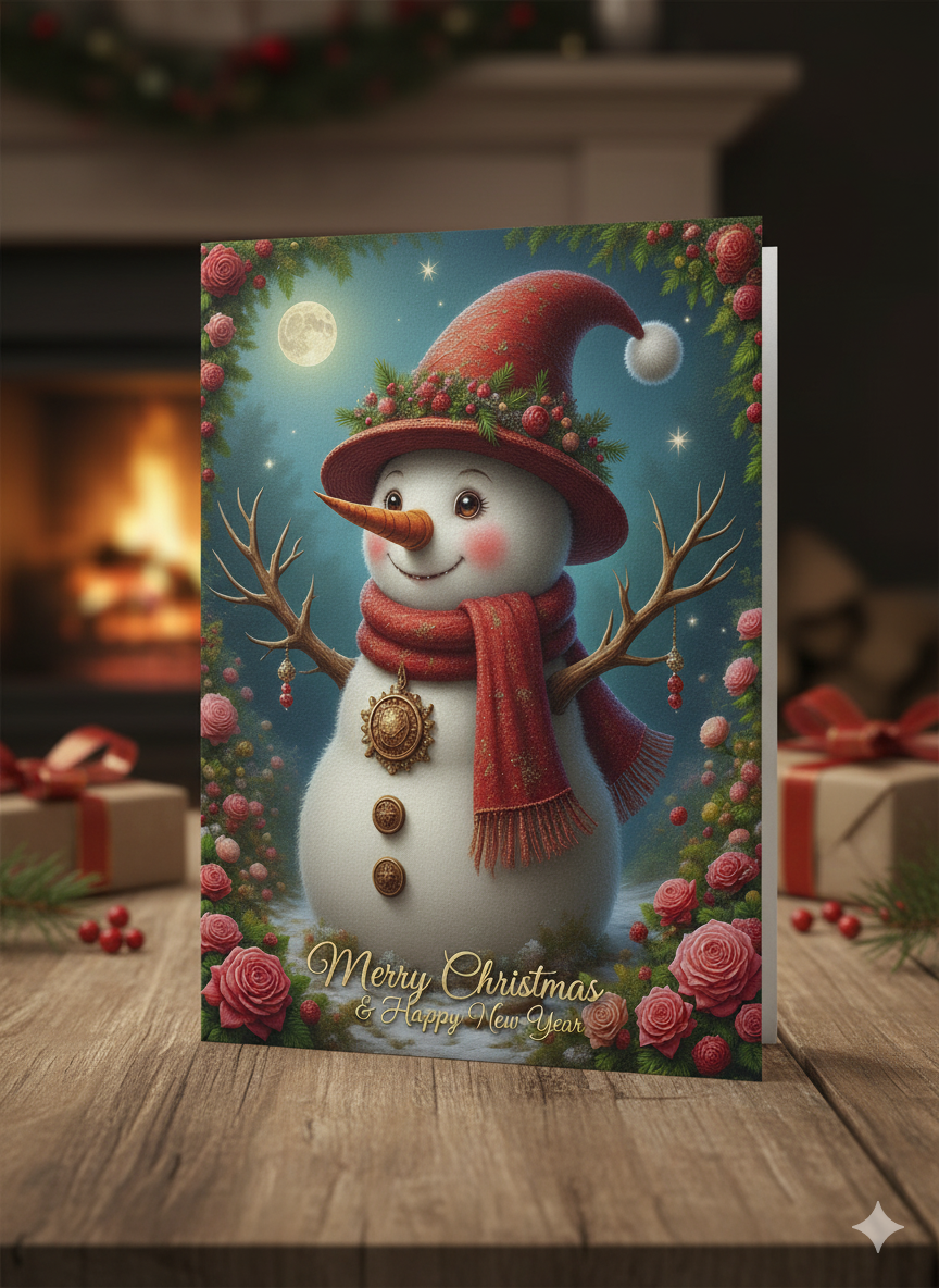Whimsical Christmas Digital Pages Winter Wonderland PNGs | Snowman, Nutcracker, Cozy Scenes, Fairytale Homes Journal Pages Backgrounds