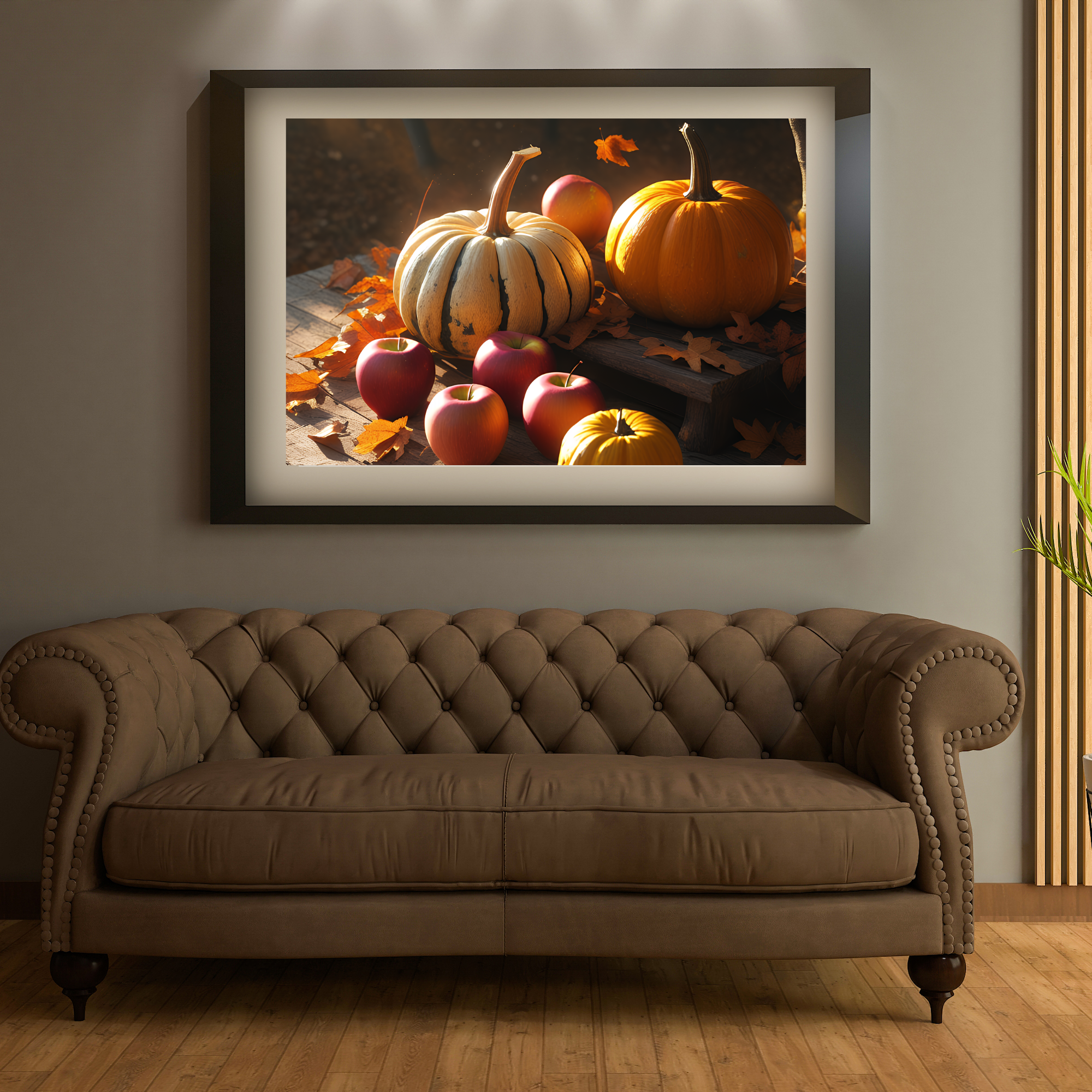 Autumn Wall Art, digital wall art, pumpkin art, halloween prints