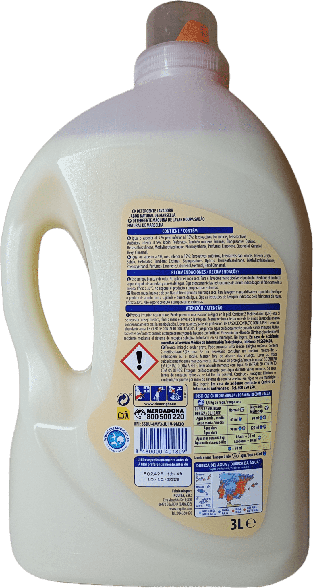 Marsella Marselha, płyn do prania