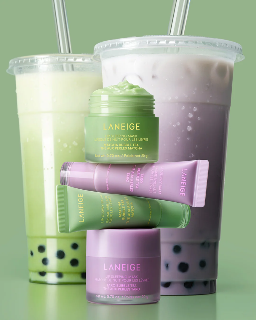 Lip sleeping mask LANEIGE- Taro bubble tea