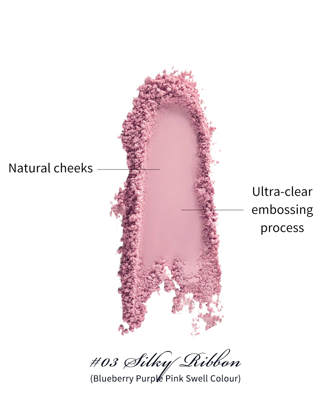 Swan Ballet Embossed Blush 03- Flower Knows