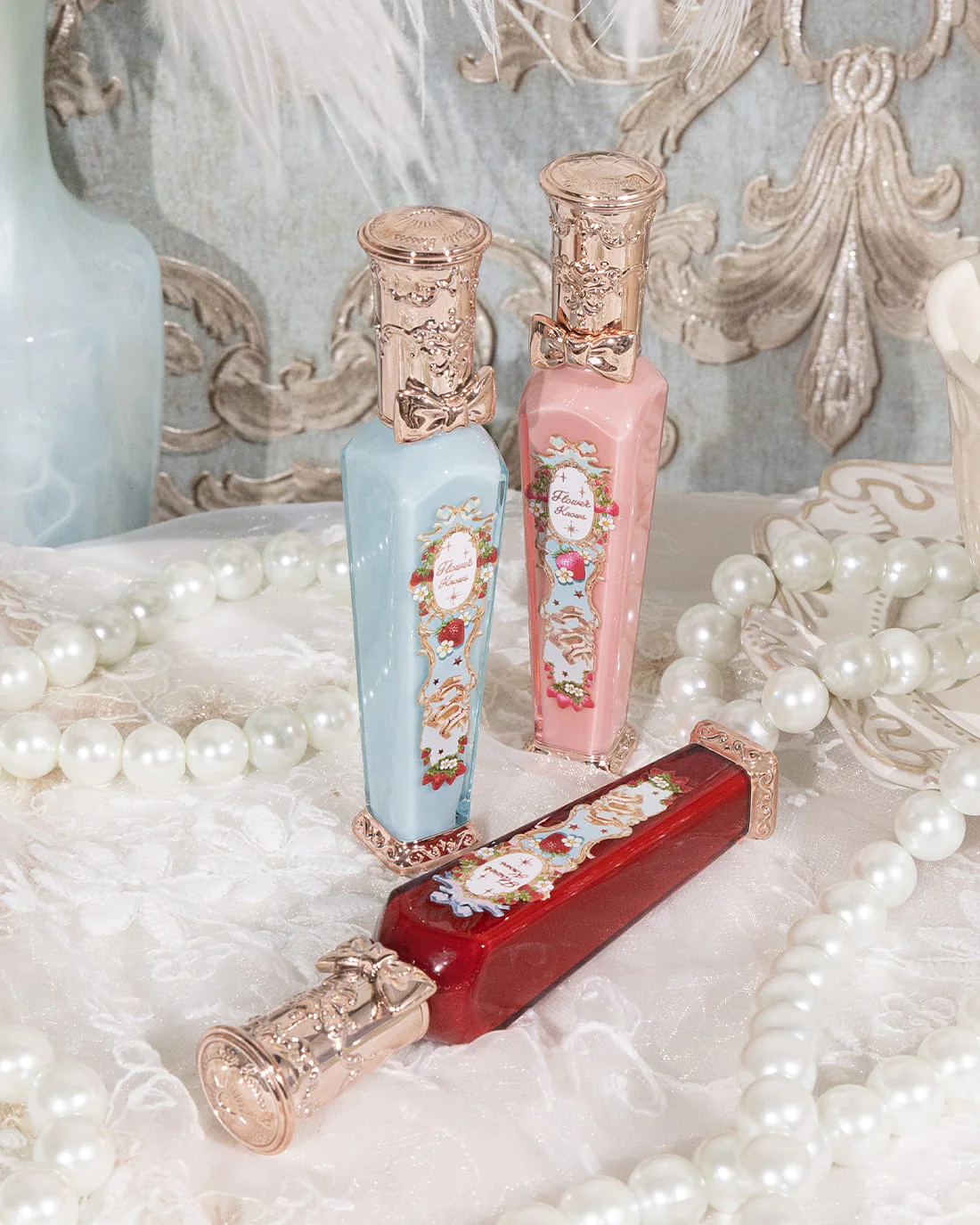 Strawberry Rococo Cloud Lip Cream - Flower Knows