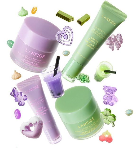 Lip sleeping mask LANEIGE- Taro bubble tea