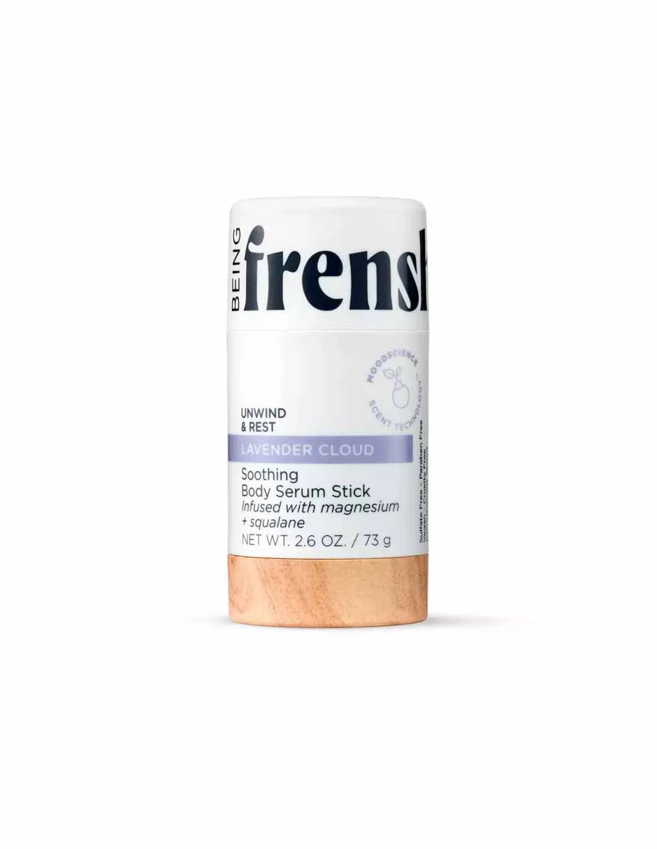 Being Frenshe Soothing and Hydrating Body Serum Stick con magnesio