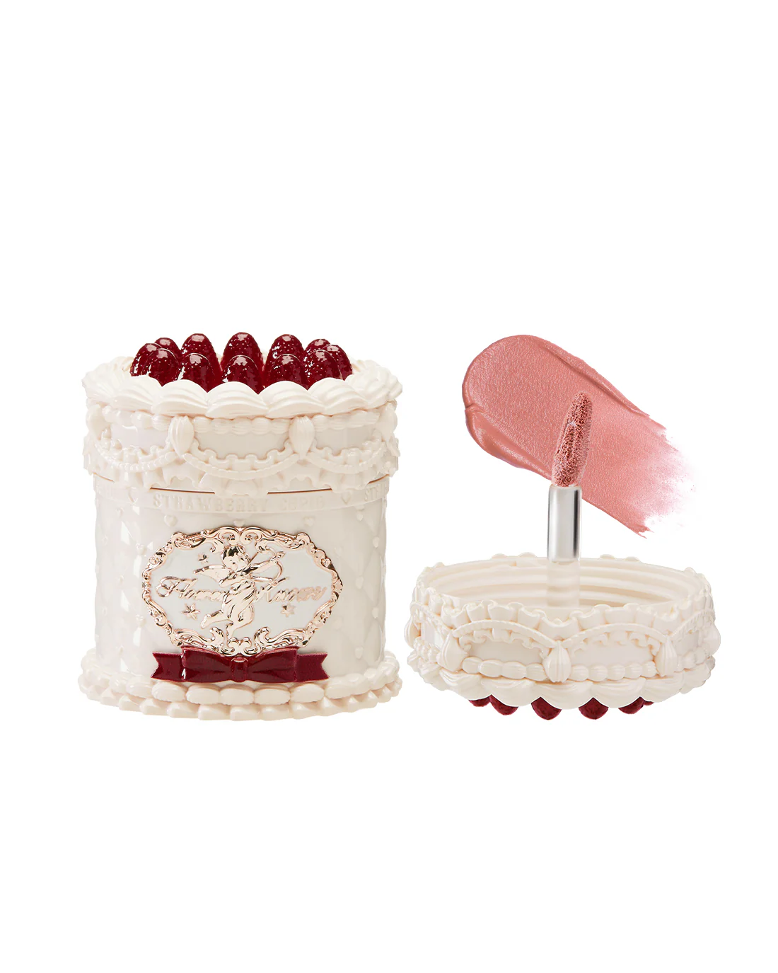 Strawberry Cupid Cake Lip Cream - Flower Knows