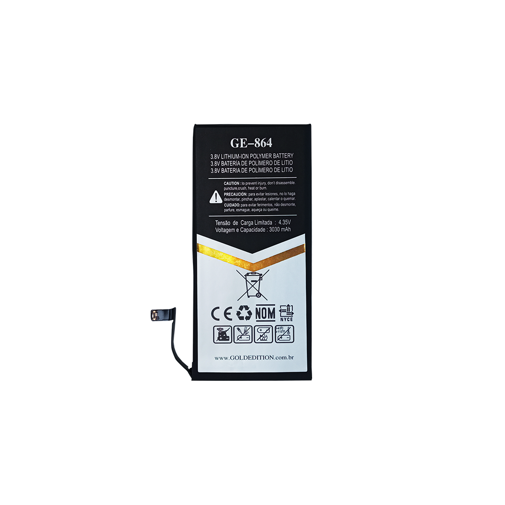 Bateria para Iphone XR Gold Edition Modelo GE-864