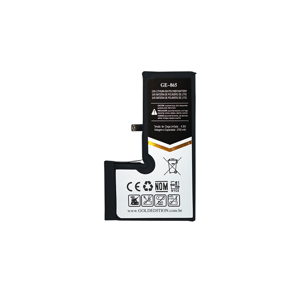 Bateria para Iphone XS Gold Edition Modelo GE-865