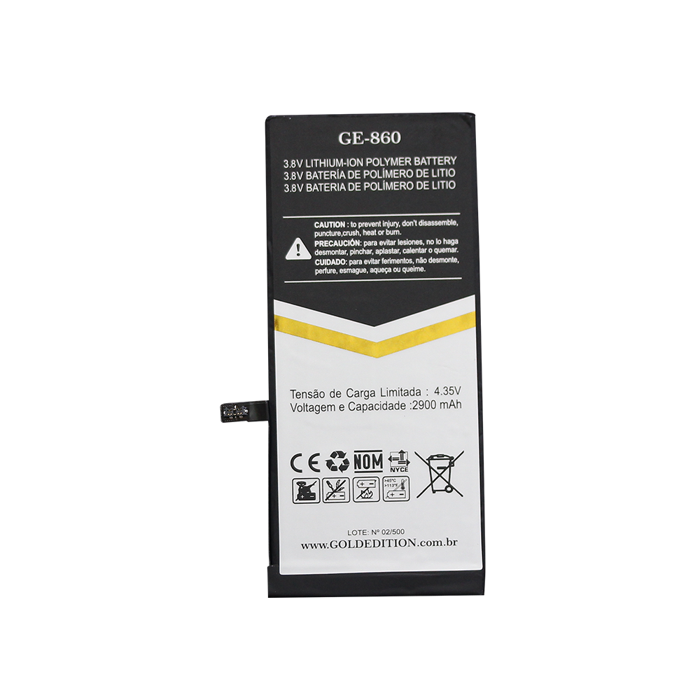Bateria para Iphone 7g Gold Edition Modelo GE-860
