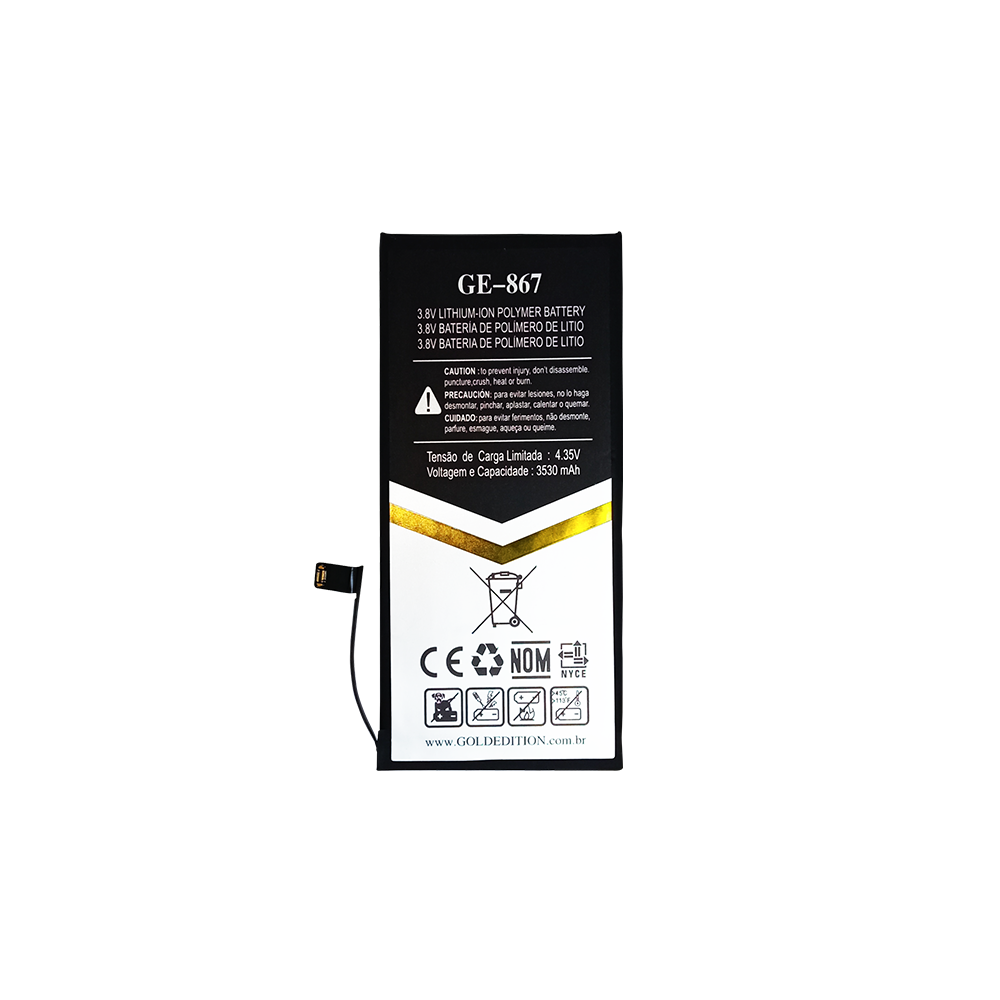 Bateria para Iphone 11 Gold Edition Modelo GE-867