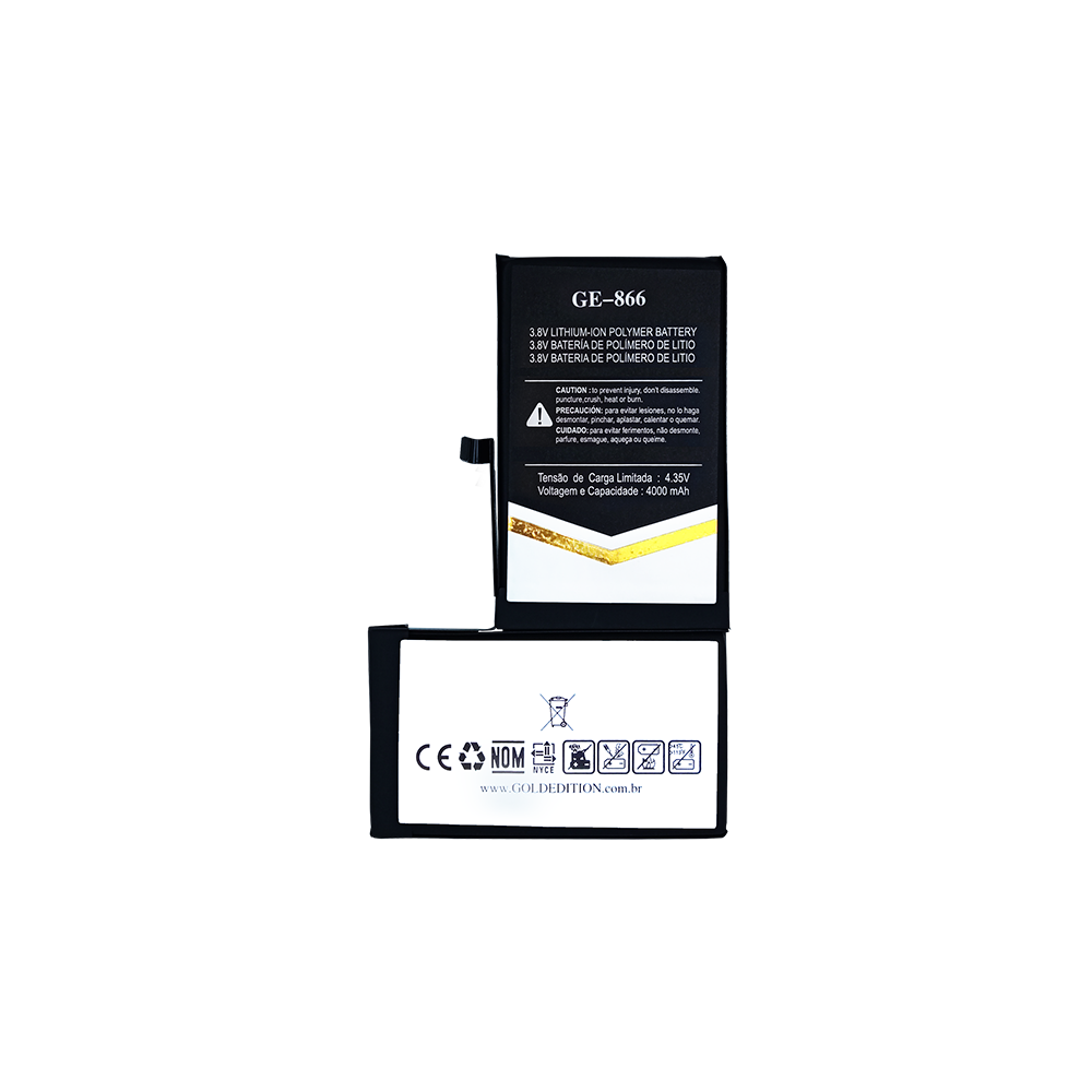 Bateria para Iphone XS MAX Gold Edition Modelo GE-866