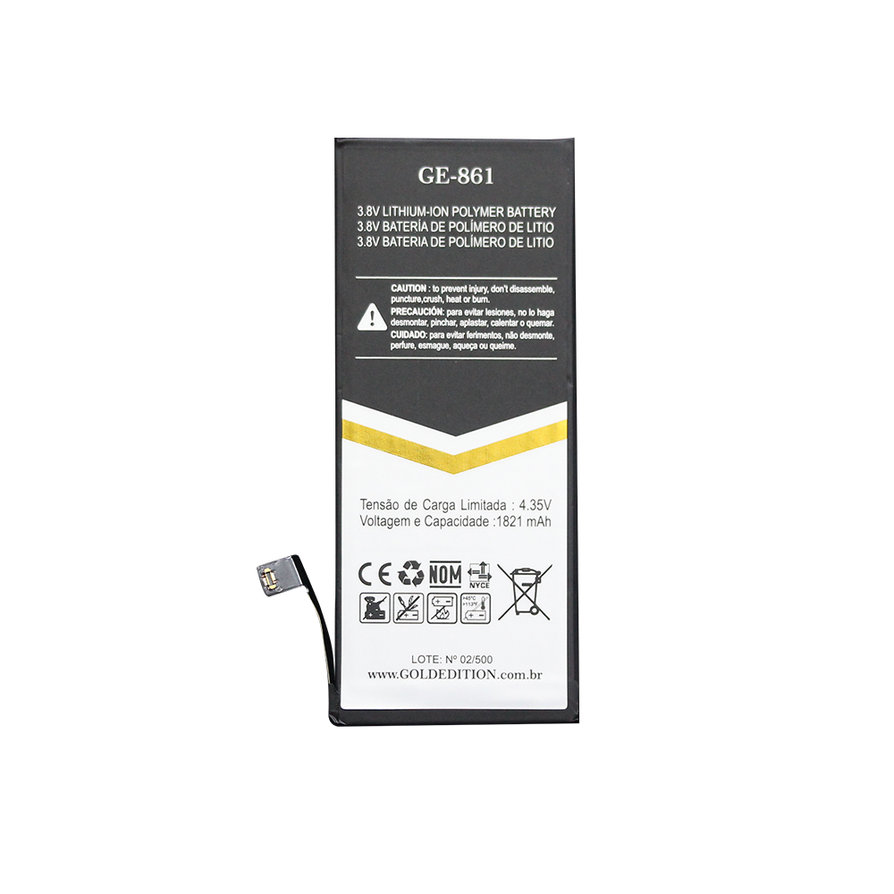 Bateria para Iphone 8g Gold Edition Modelo GE-861