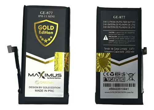 Bateria para Iphone 13 Gold Edition Modelo GE-873