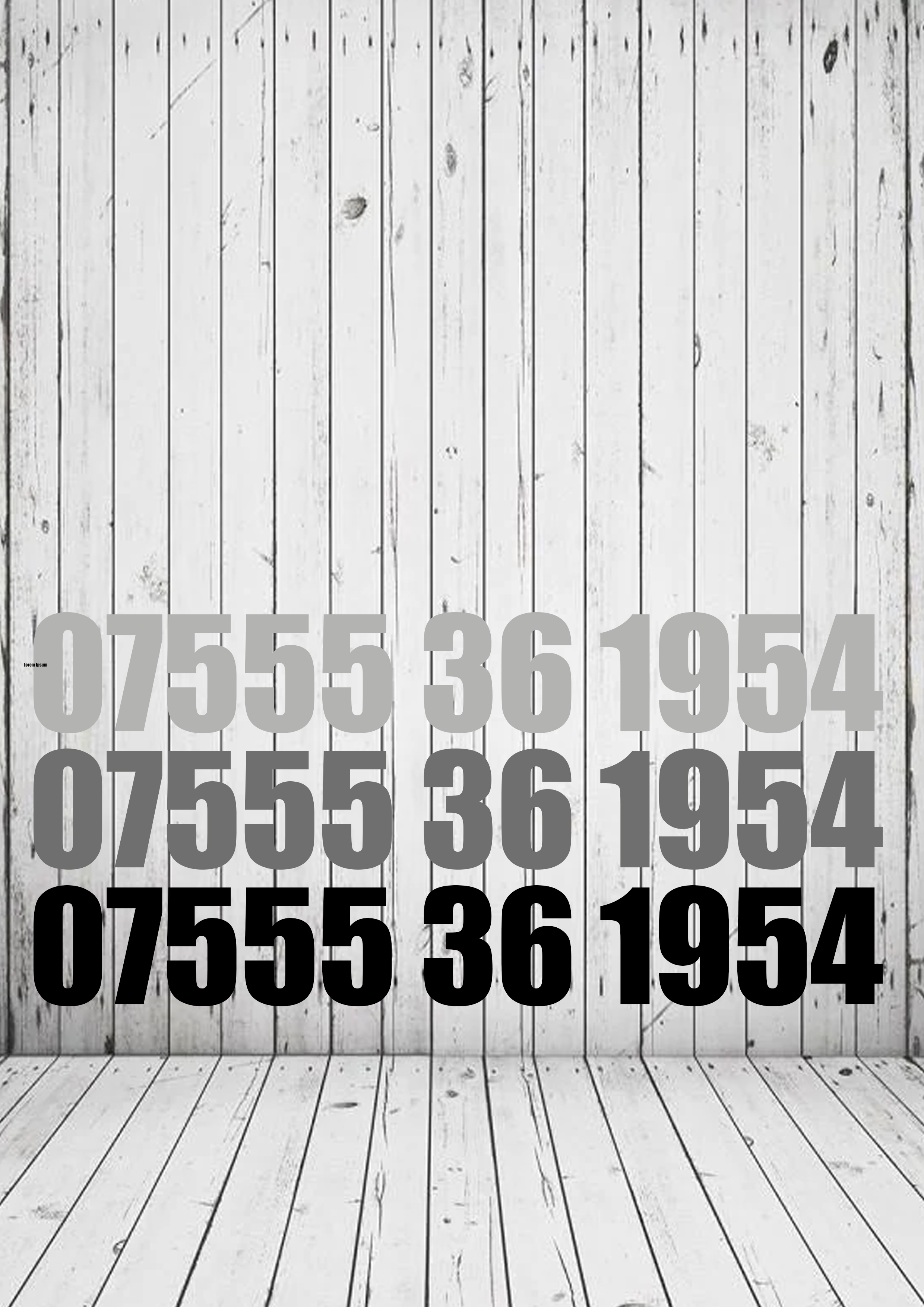07555 3 6 1954