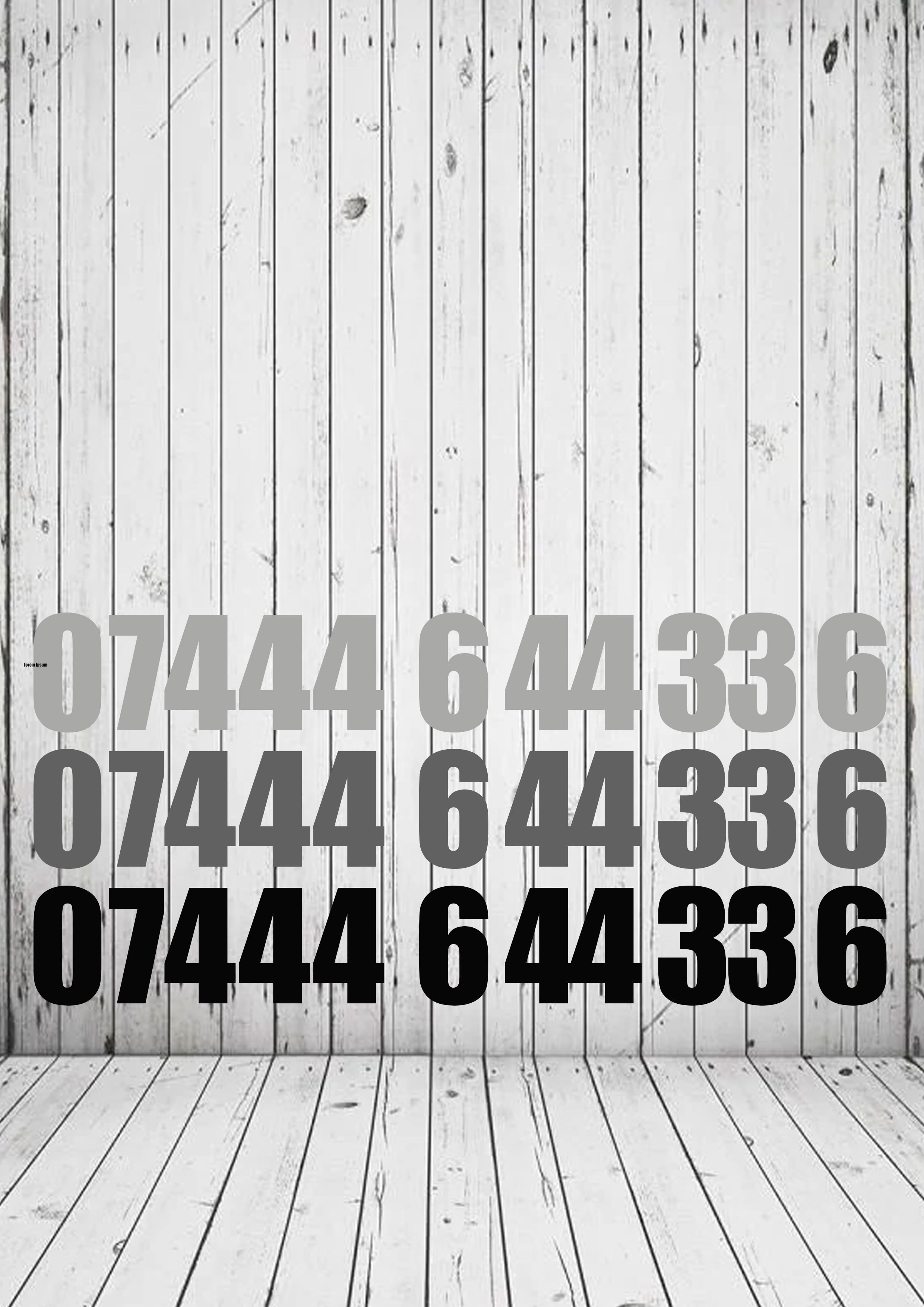 07444 6 44 33 6
