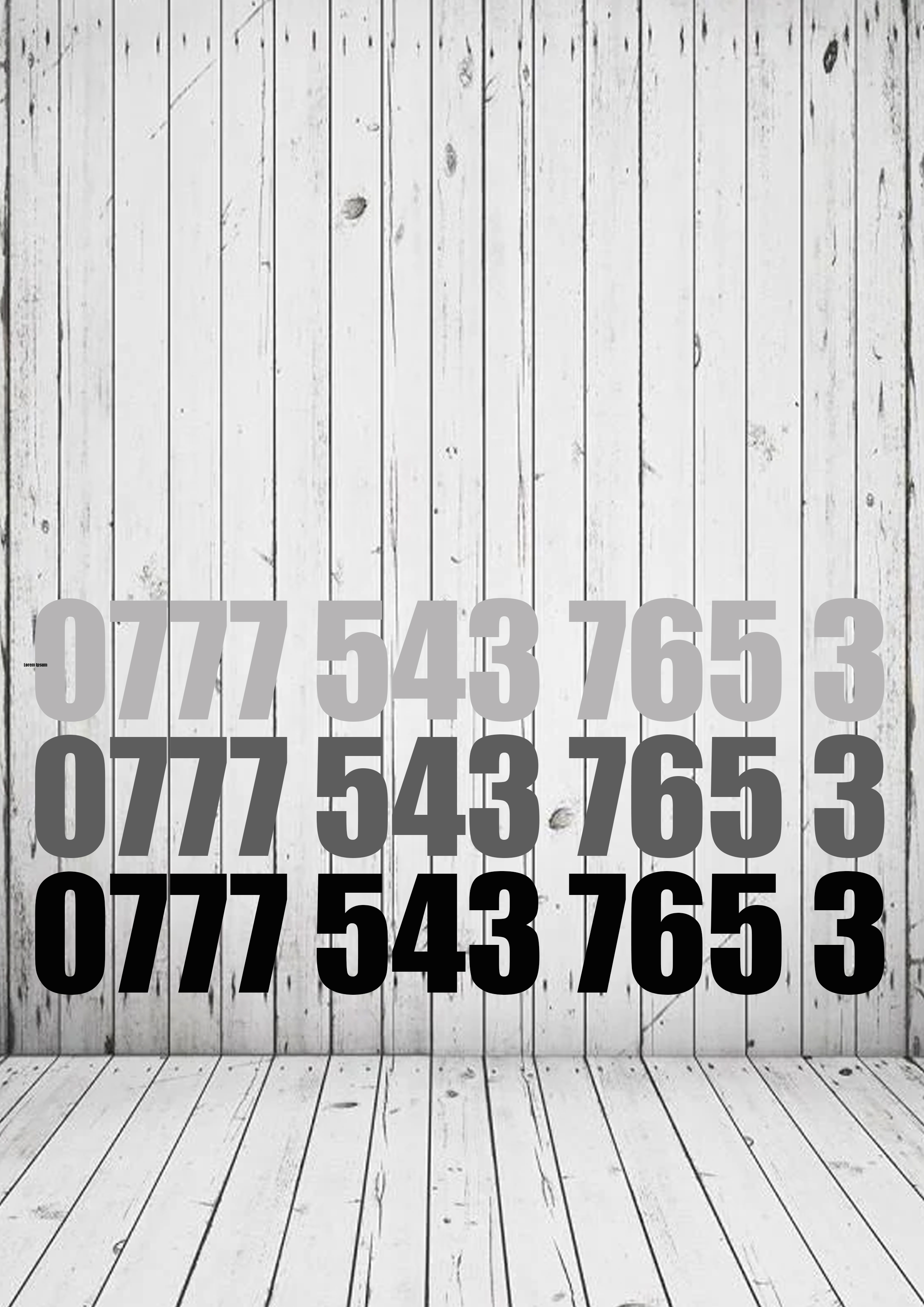 0777 543 765 3