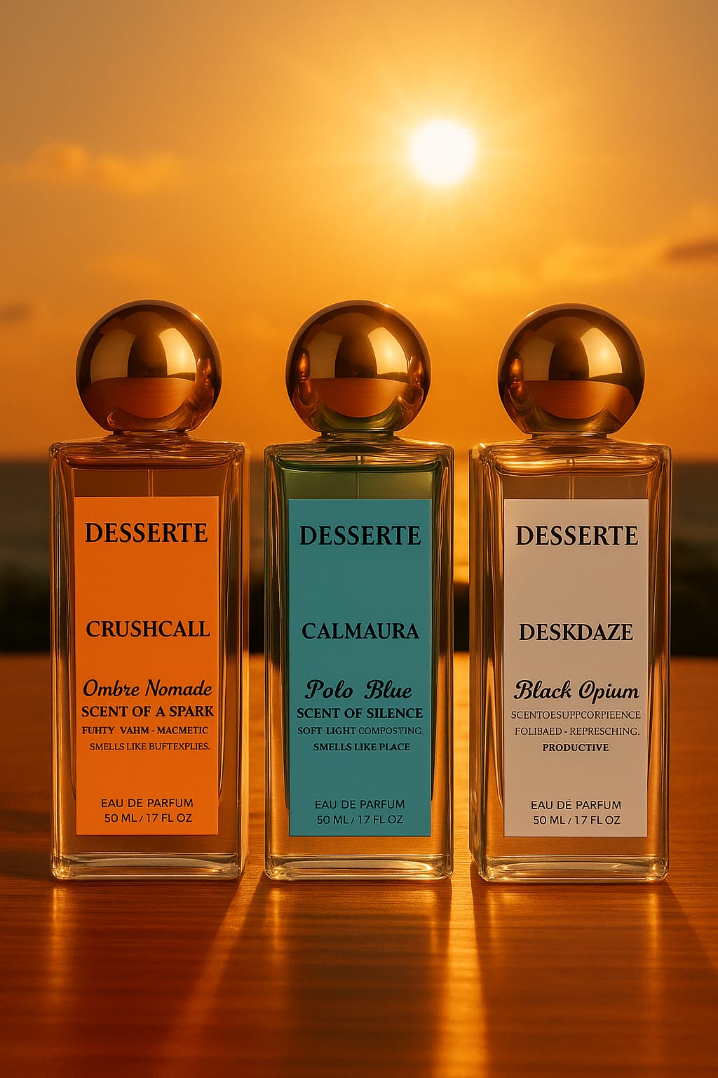 Desserte Perfume Moods Trio