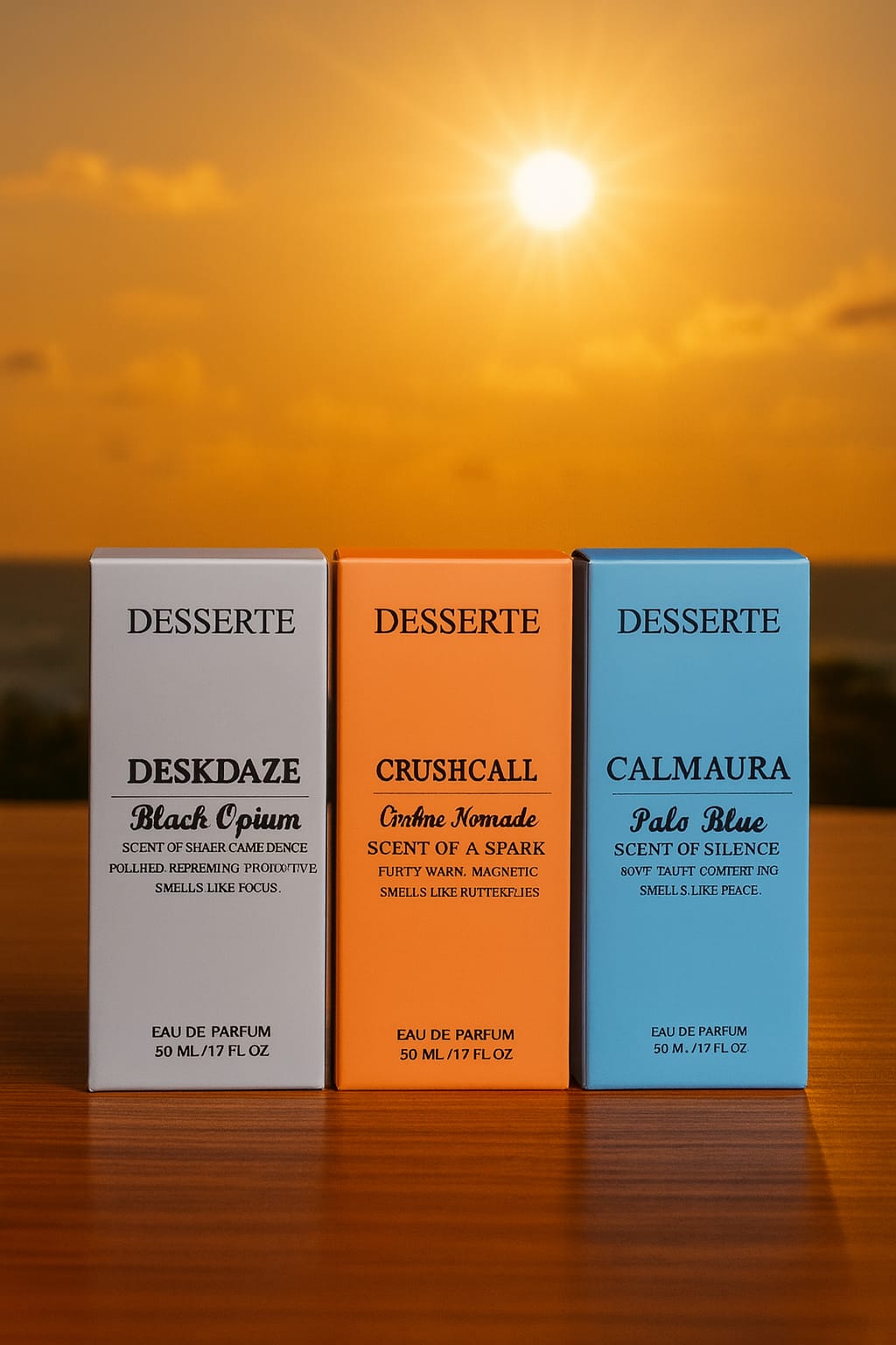 Desserte Perfume Moods Trio