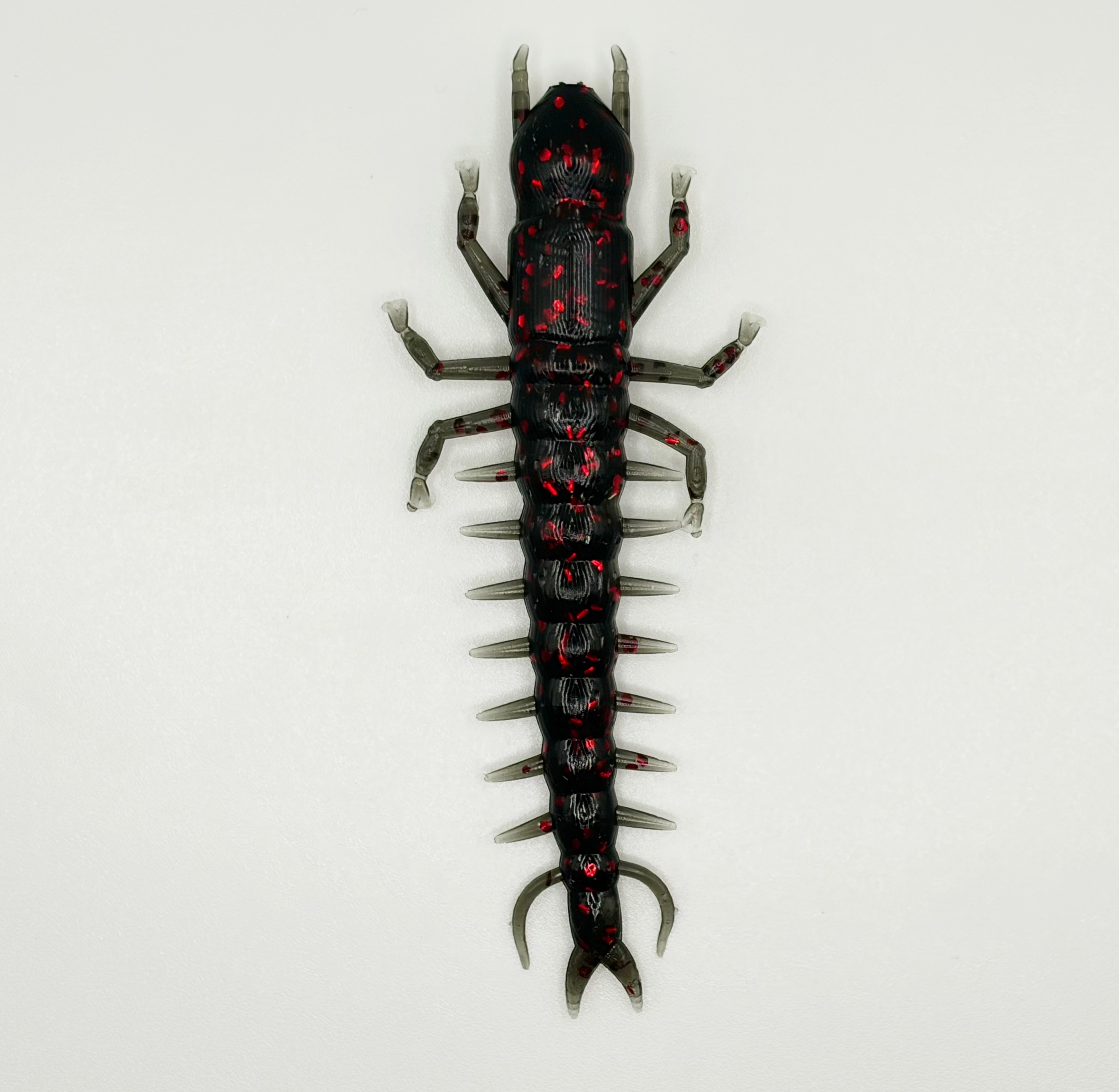 Black with Red Fleck Hellgrammites