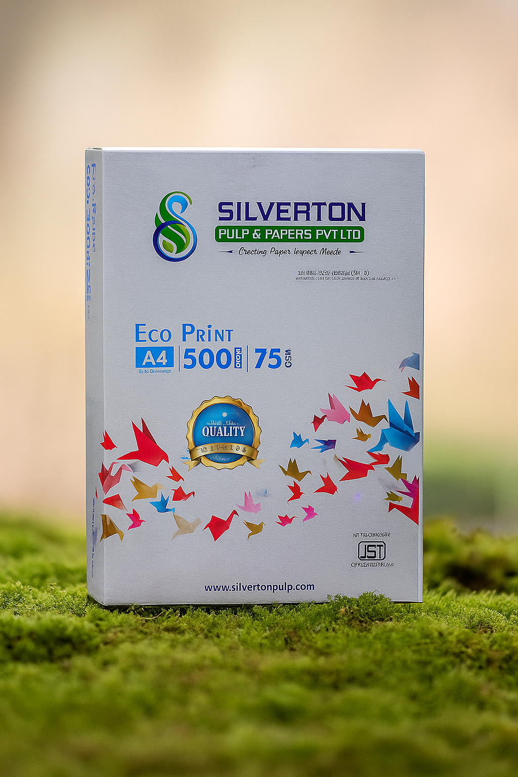 Silverton 75 GSM White A4 Size Copier Paper 1 Ream