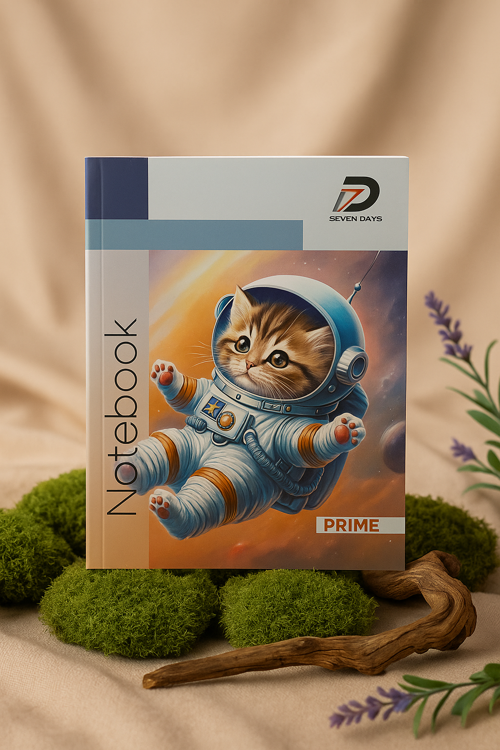 Prime Series Notebook 240 Pages Set of 6