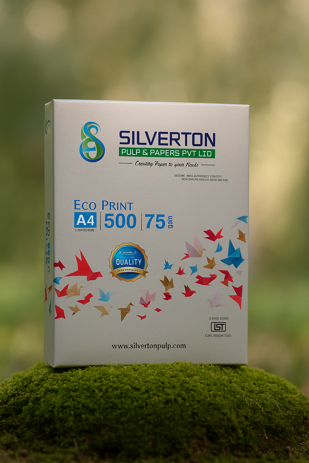 Silverton 75 GSM White A4 Size Copier Paper 1 Ream
