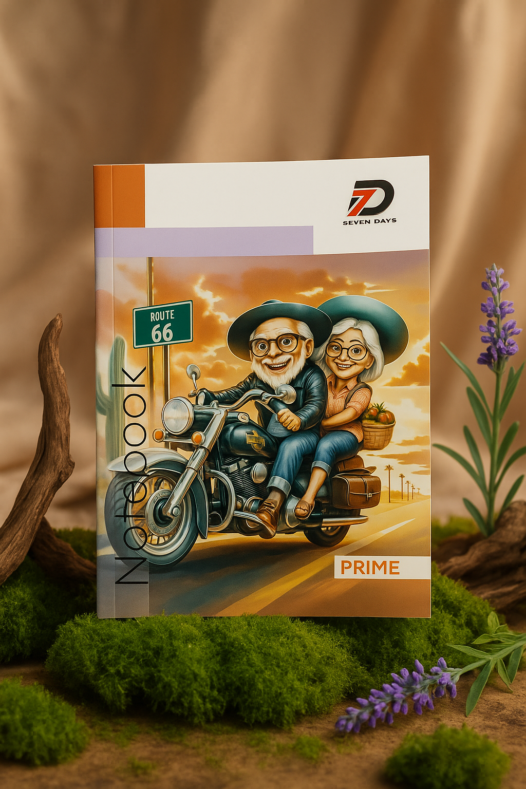 Prime Series Notebook 240 Pages Set of 6