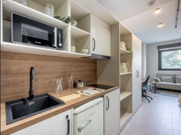 Compact Studio Kitchenette