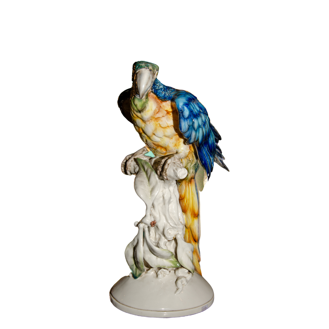 Loro italiano de porcelana