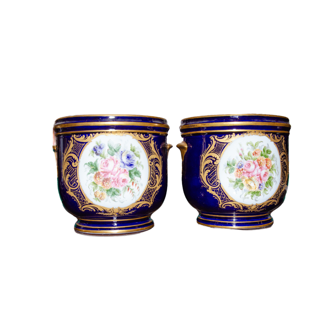 Maceteros de porcelana