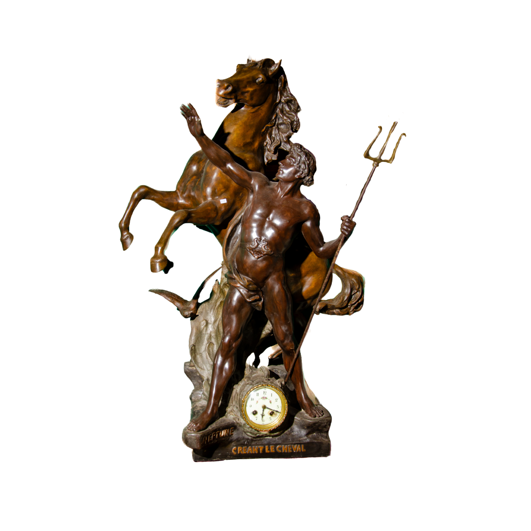 Estatua de bronce 'Creant Le Cheval'