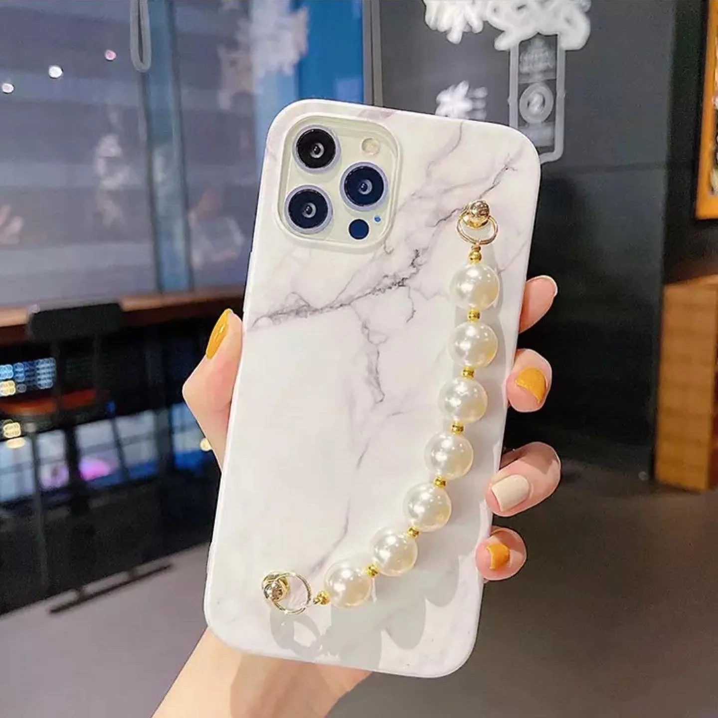 Marble Pearl Phone Case