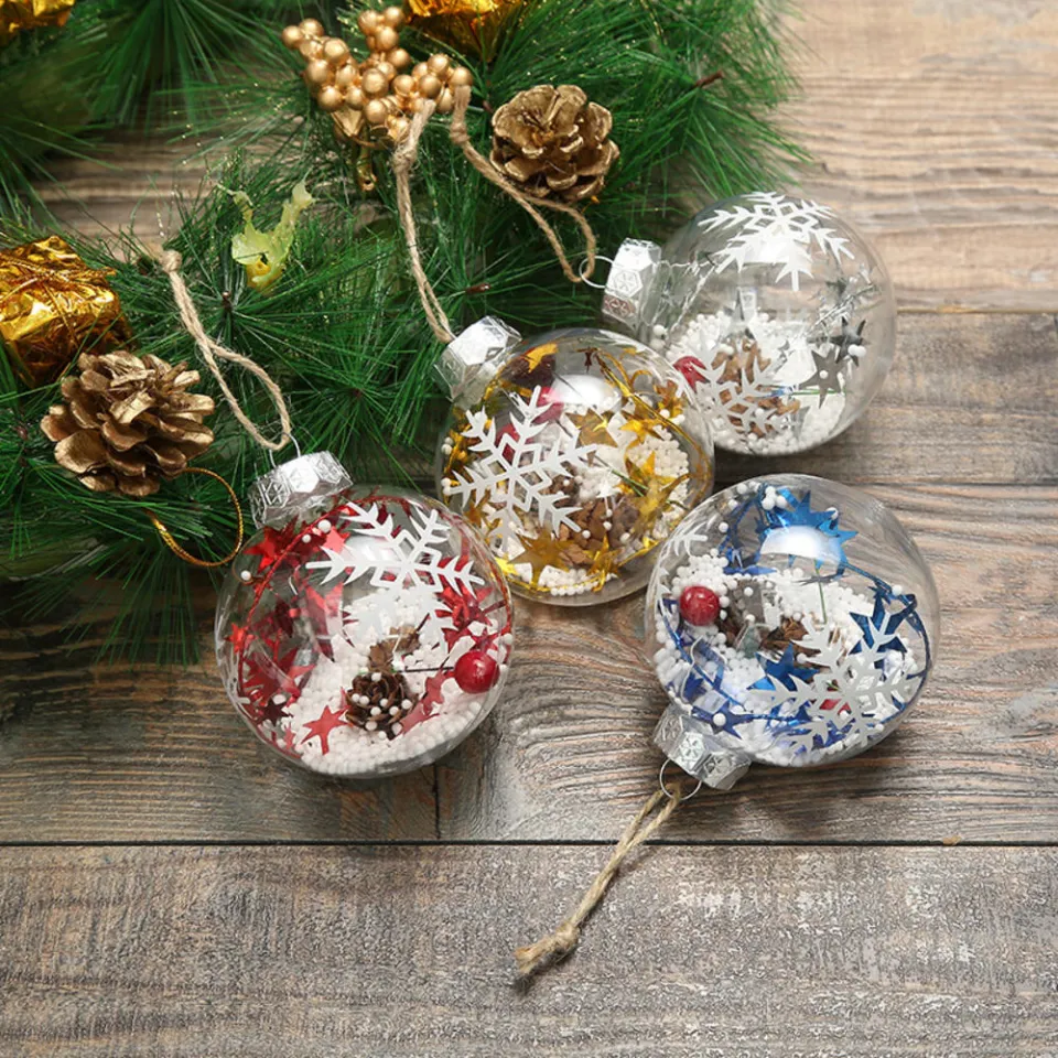 Decorative Christmas Ornaments Set
