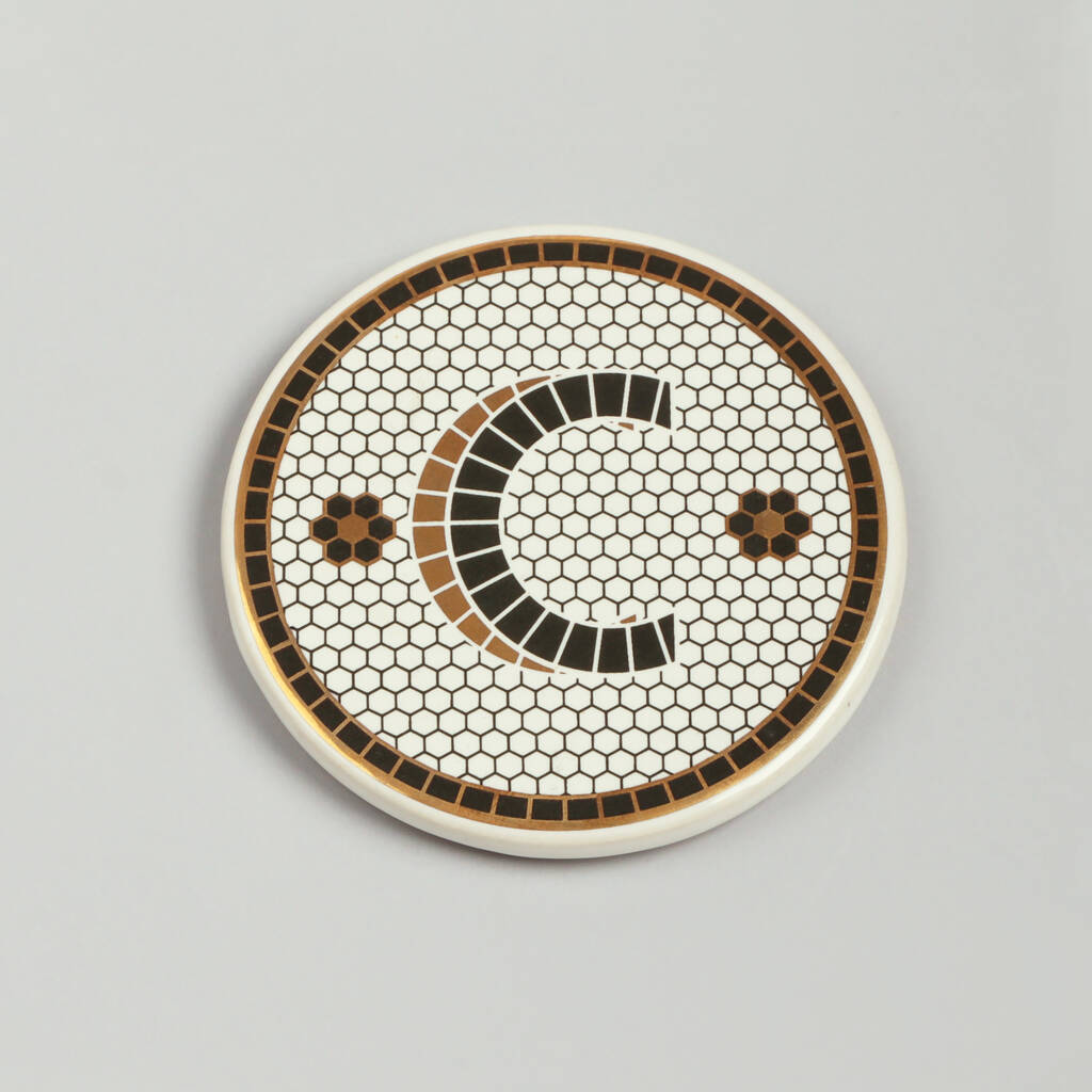Mosaic Pattern Ceramic Coaster