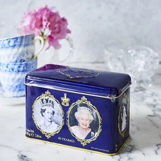 Royal English Breakfast Tea Tin
