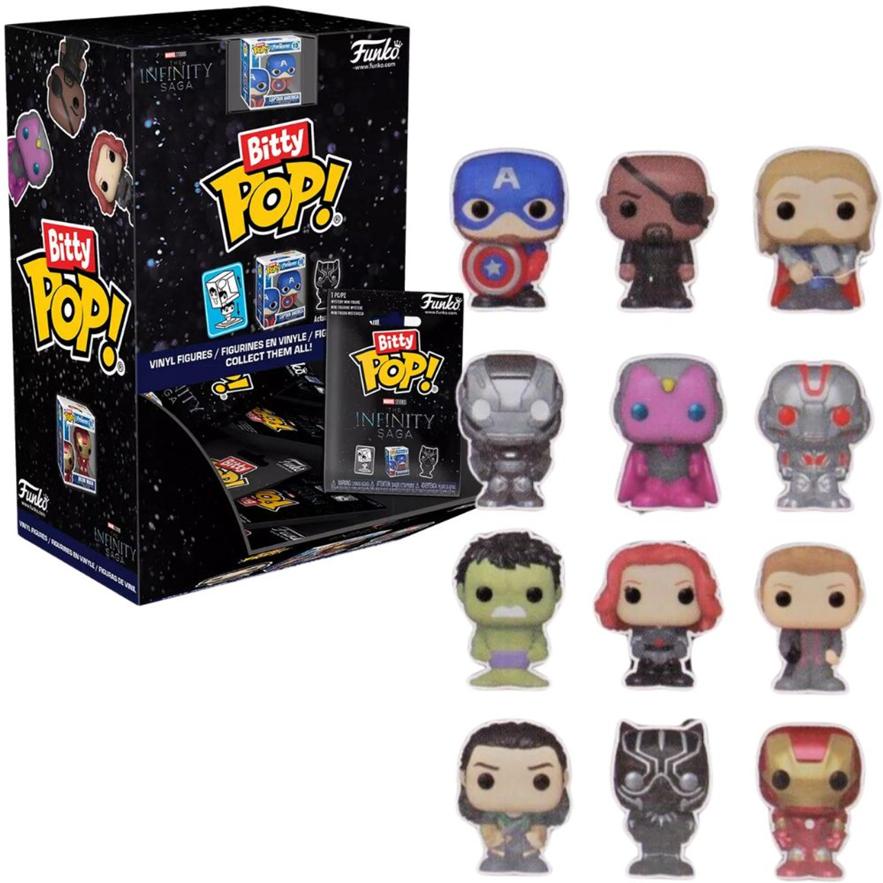 Bitty Pop! Marvel Infinity Saga Collectible Figures
