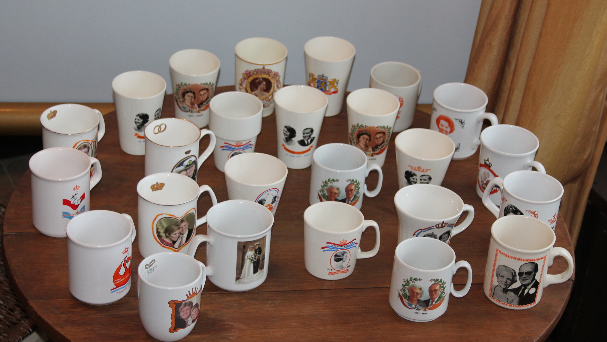 Vintage collectible mugs