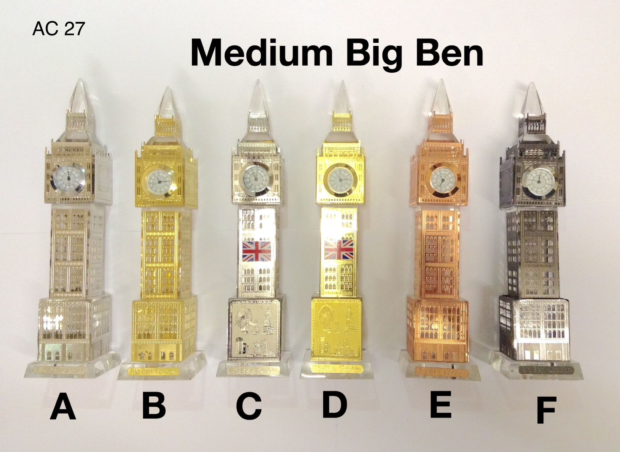Medium Big Ben Souvenir Clock