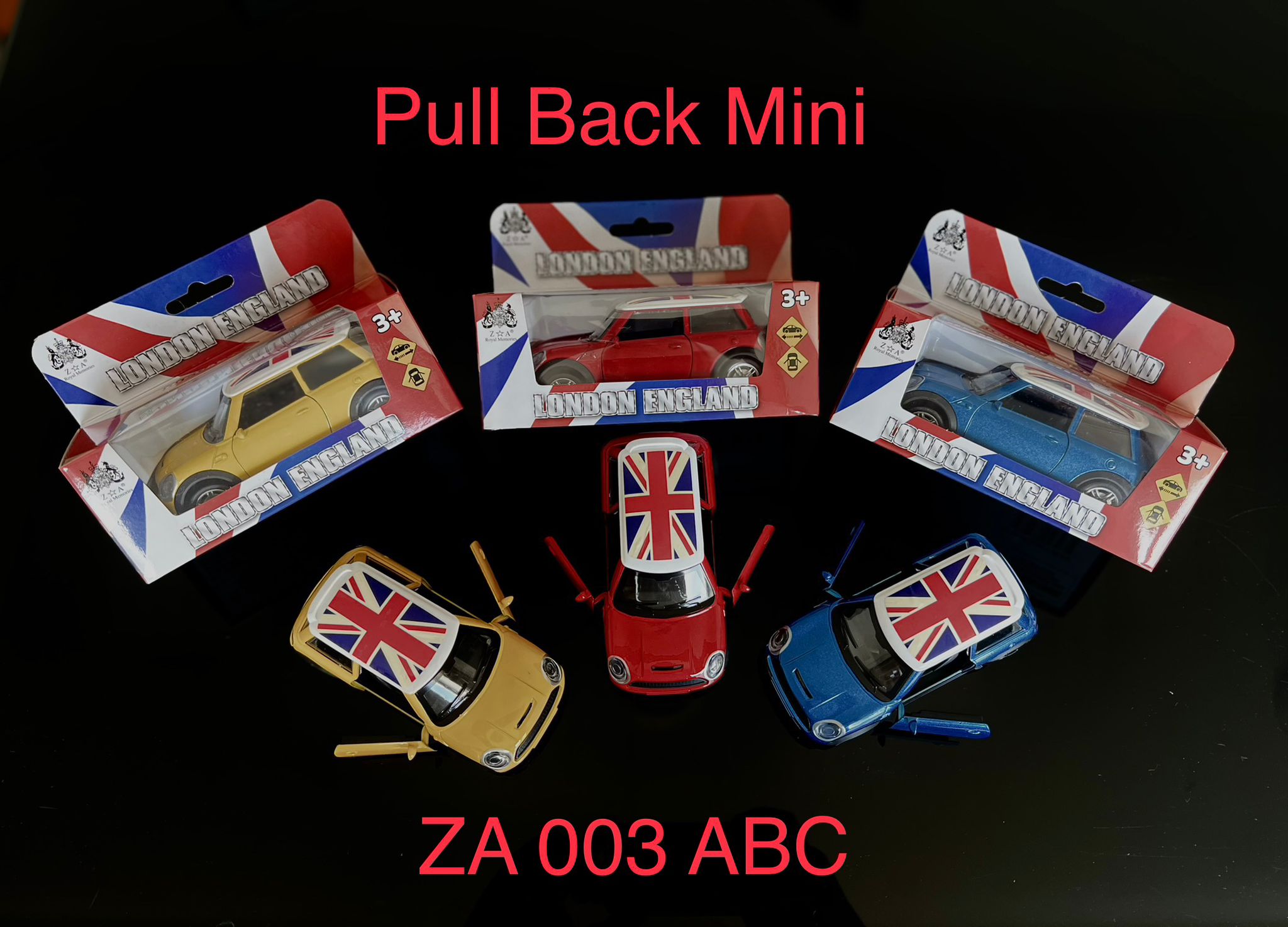 Pull Back Mini Car