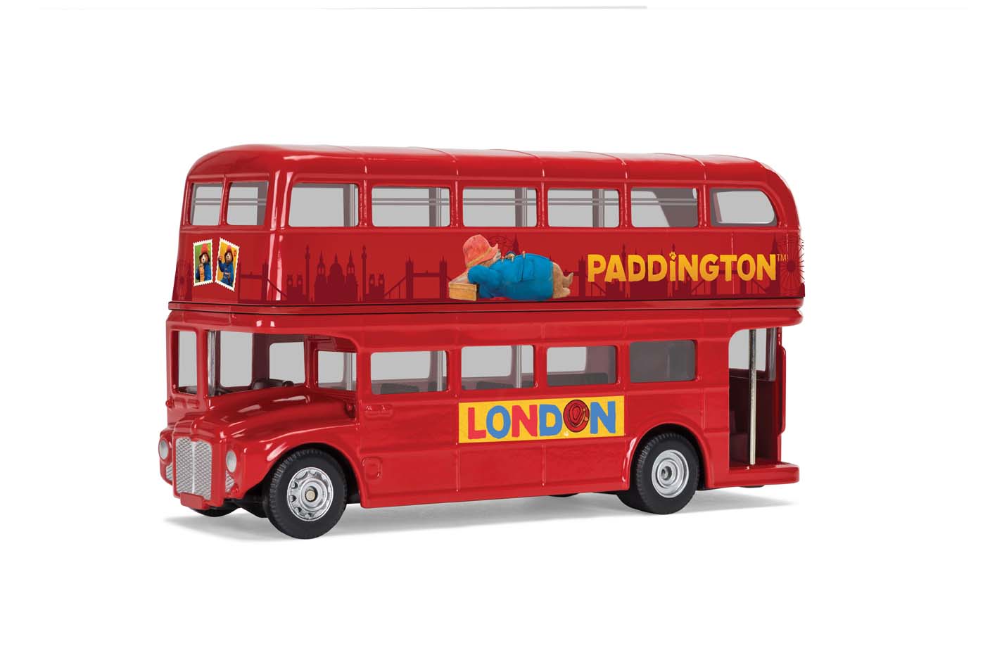 London Paddington Double-Decker Bus Toy