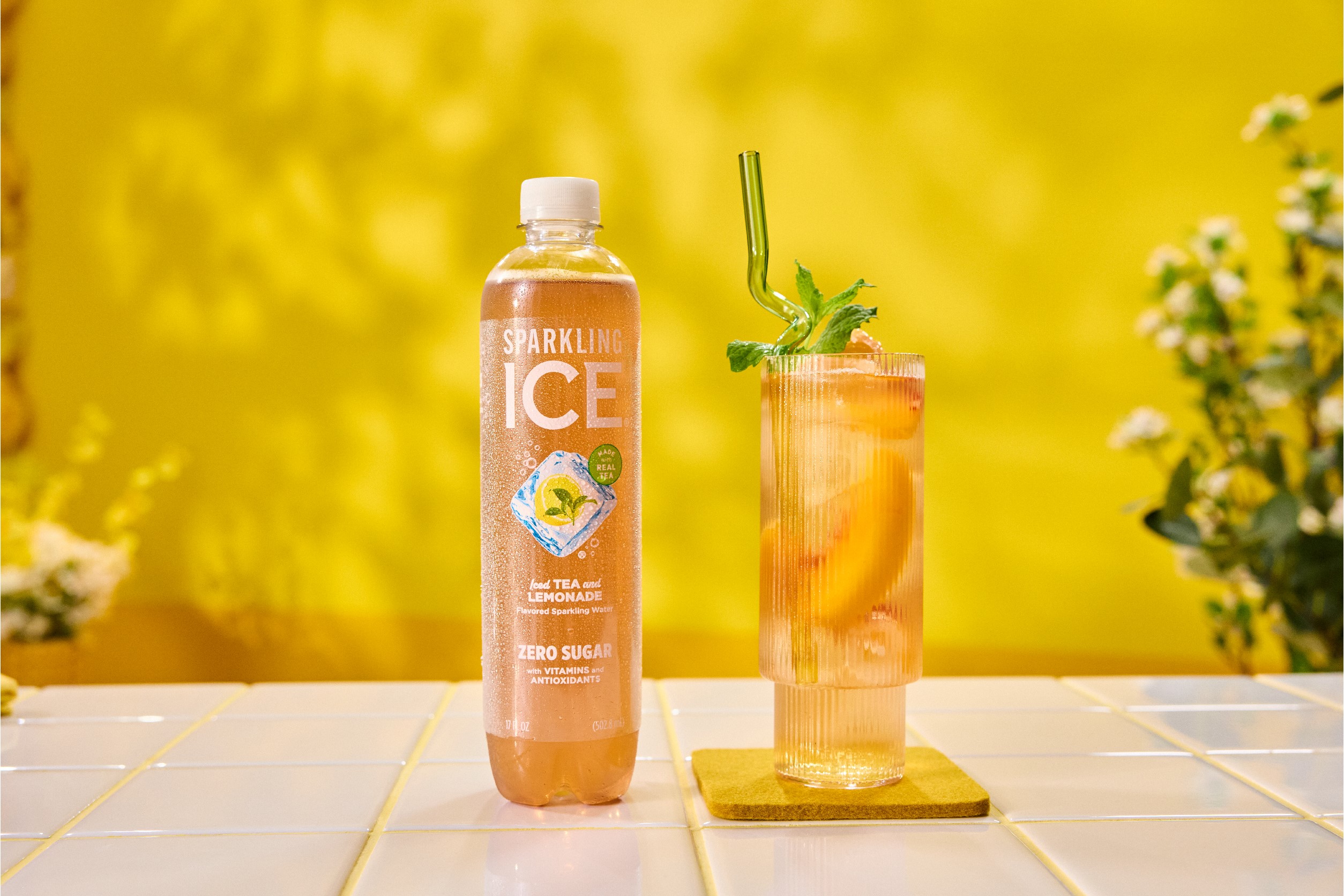 Sparkling Ice Peach Tea Lemonade