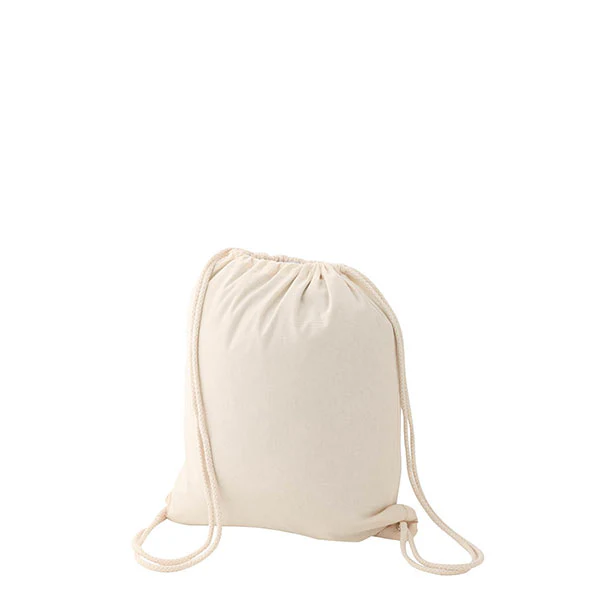 Cotton Drawstring Backpack
