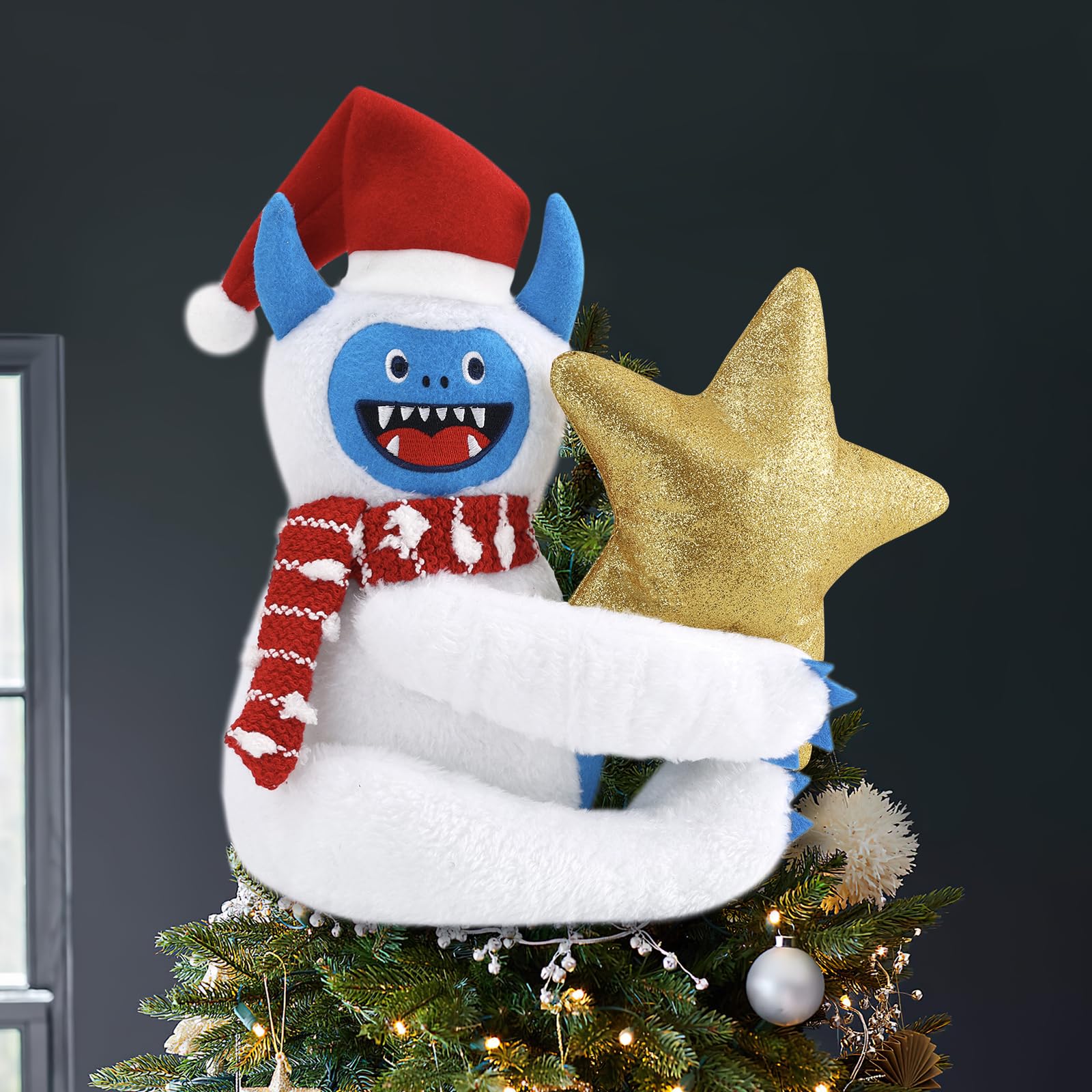 Yeti Christmas Tree Topper
