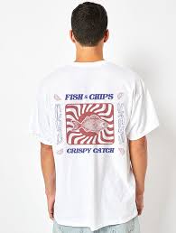 Fish & Chips Graphic T-Shirt