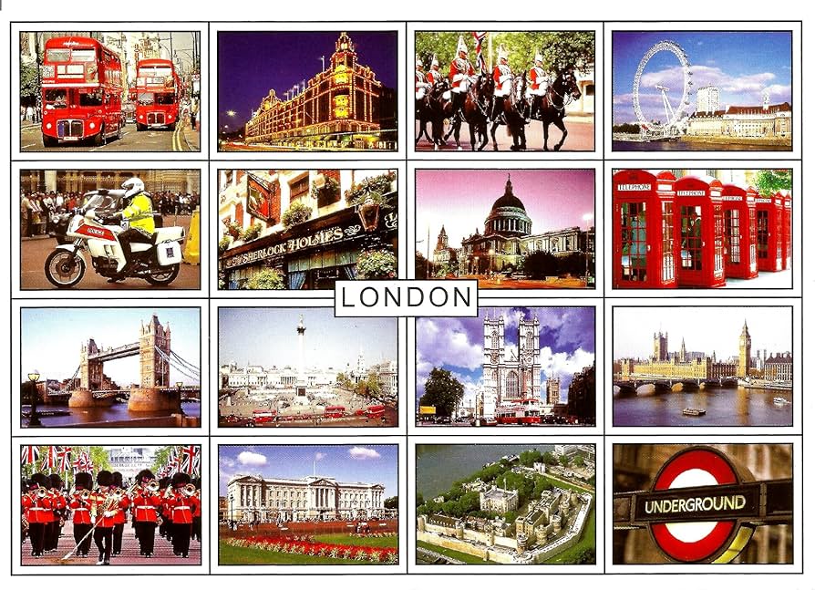 London Souvenir Postcard