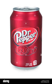 Dr Pepper Soda Can